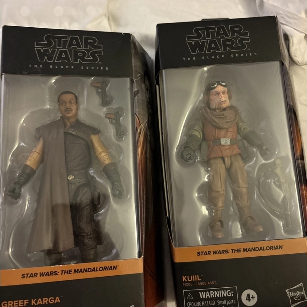 Star Wars Mandalorian Greef Karga & Kuiil Set
